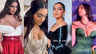 Sonam Kapoor Instagram Hot Reels Edit | Cleavage Show | Bollywood Actress Hot Vertical Trending