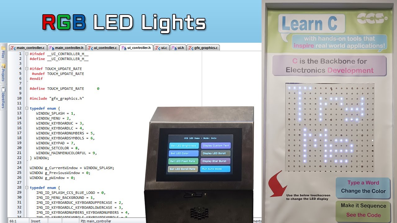 RGB LED Lights - YouTube