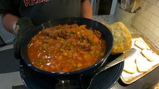 Hamburger Soup HD version by Mikes Comfort Cooking 58 views 3 years ago 16 minutes
