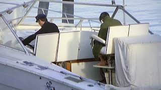 The Incredible Hulk Equinox Jack McGee watches David depart on boat scene