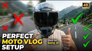 Best Helmet Camera Setup for Moto Vlogging in 2026 | DJI Action 4 + DJI Mic
