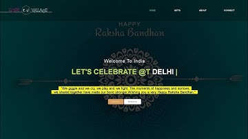 Happy Rakshabandhan Celebration Using HTML, CSS only #rakshabandhan #shorts #rakhi