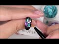 BLUESKY teach you how to use shell doing nail art design