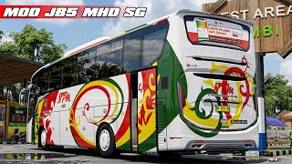 Mod JB5 MHD SG ASXFM. Livery NPM. Bussid screenshot 4