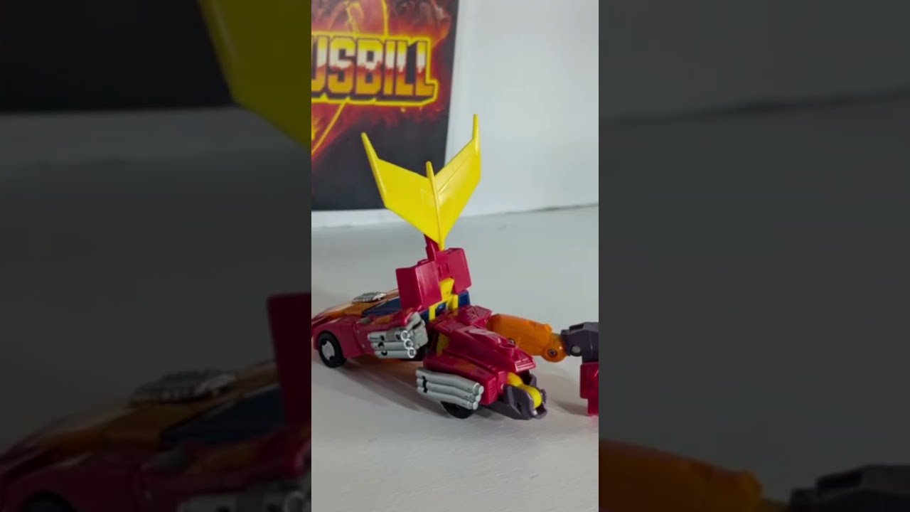 Transformers Studio Series 86 Hot Rod + Rodimusbill Stop Motion Short