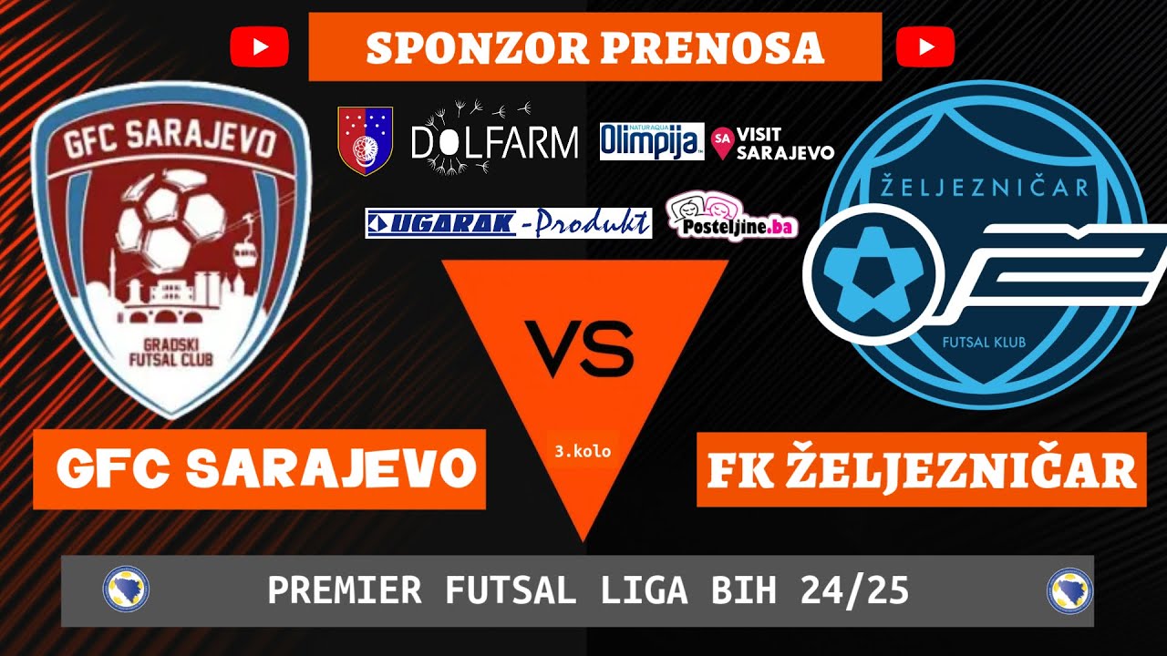 GFC Sarajevo vs FK Željezničar - 3. kolo, Premier liga BIH 24/25