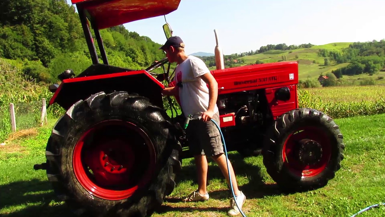 PEREMO TRAKTOR + KRATKA VOŽNJA | UNIVERSAL 530 DTC