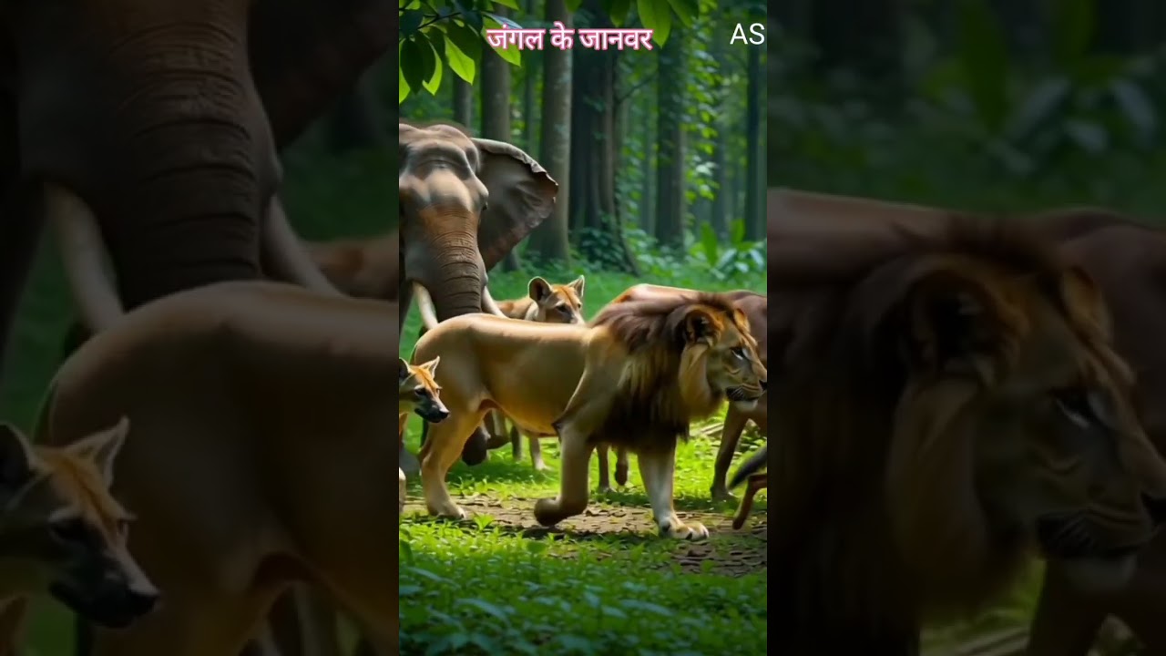 जंगल के जानवर l amazing animal 