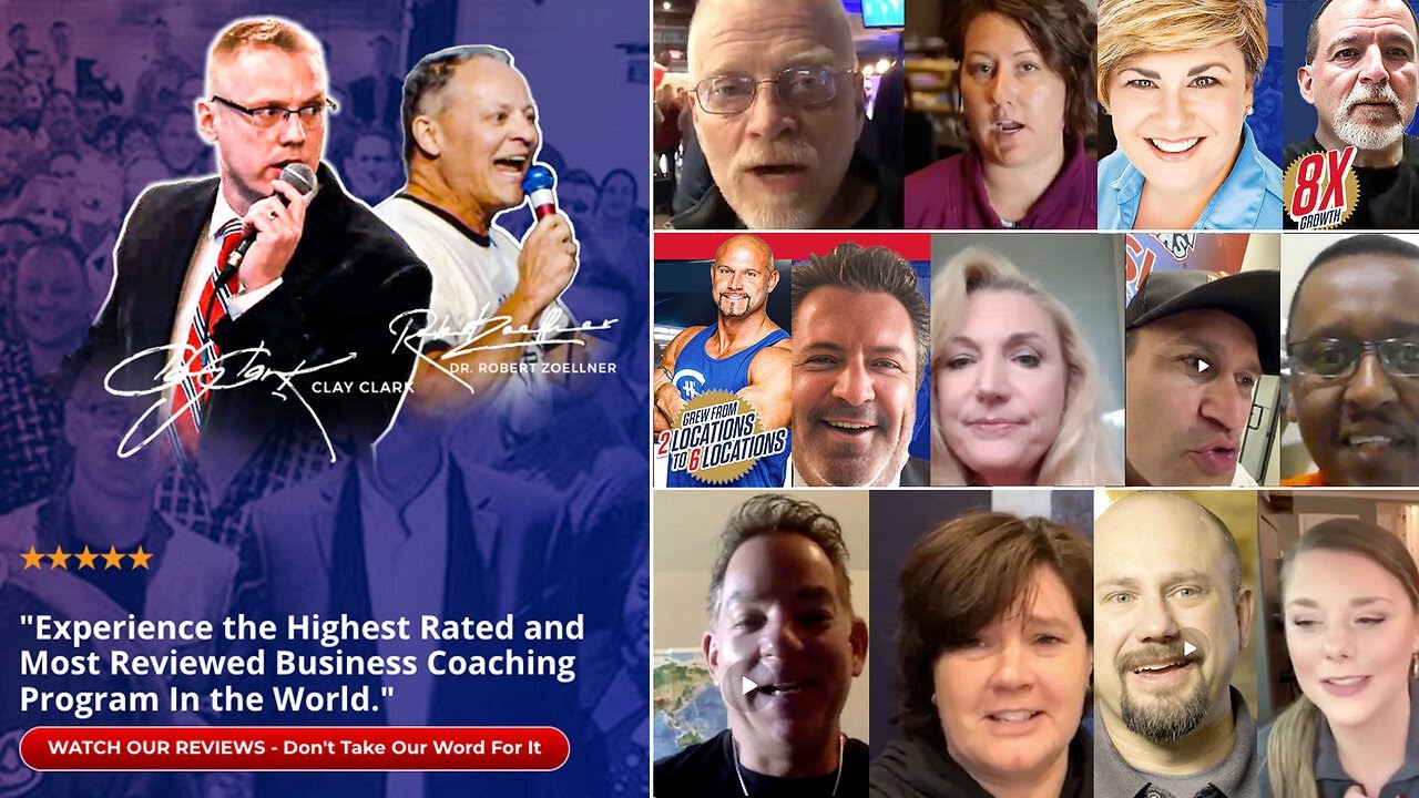 Clay Clark Client Testimonials | "I've Been Running My Business for 8 Years."