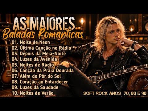 ❤️ As Melhores Canções Românticas | Soft Rock Anos 70,80,90 | As Maiores Românticas Vol. 11