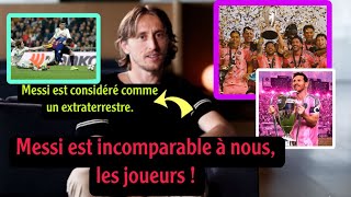 Qua Dit Luka Modric À Propos De Messi Après Avoir Remporté La Coupe Mls Avec Linter Miami ?