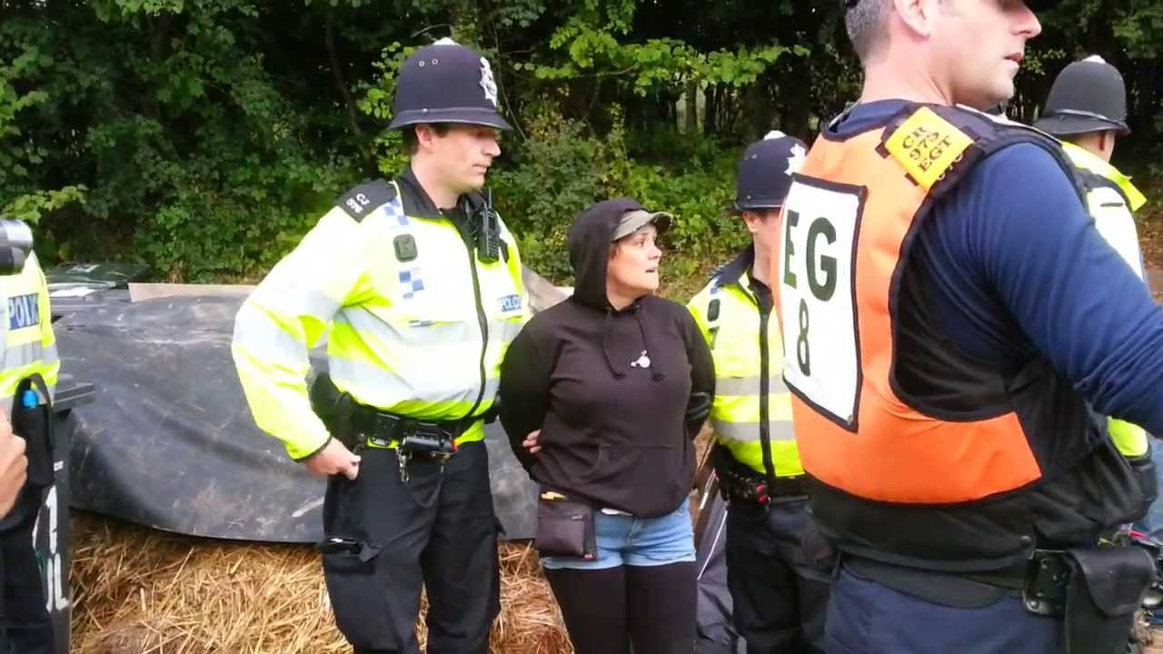 Balcombe fracking arrest