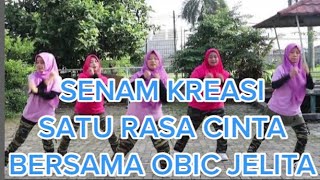 DJ Satu Rasa Cinta | Senam Kreasi Satu Rasa Cinta Bersama Obic Jelita