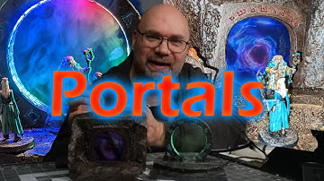 Building XPS foam Portals for Dungeons & Dragons