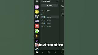 1 invite = nitro cheapest invite reward discord server🤑🤑