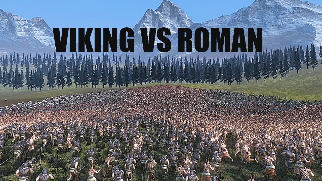 ROMAN VS VIKING ULTIMATE EPIC BATTLE SIMULATOR YouTube roman-vs-viking-ultimate-epic-battle-simulator-youtube