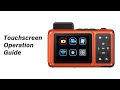 Maxmango V08 Pro:Touchscreen Operation Guide
