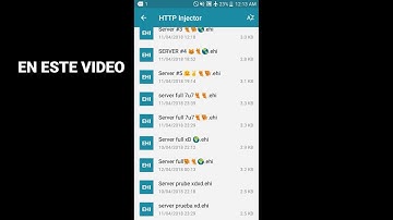 Nuevo server full http injector para telcel