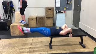 Flutter Kicks On Bench