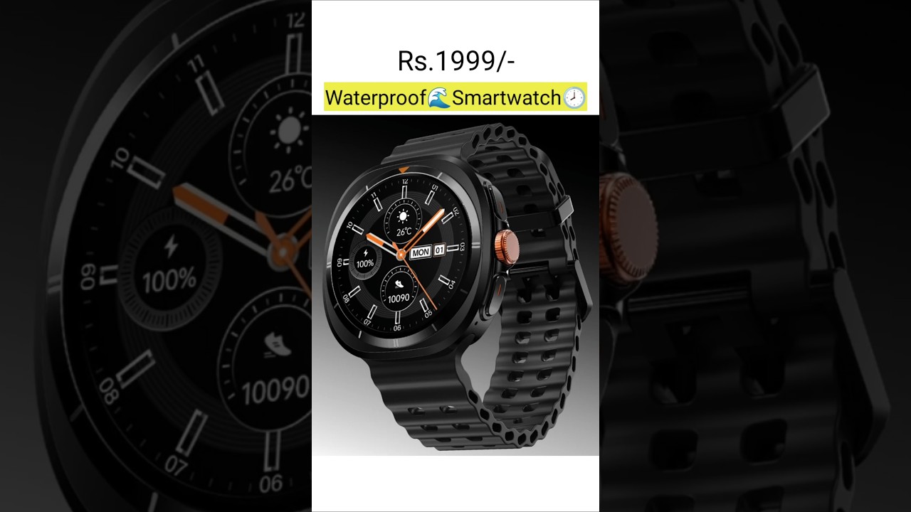Best Waterproof Smart Watch🕗🌊 