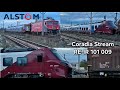 Alstom coradia Stream 009 a intrat in tara si se îndreaptă spre Bucuresti