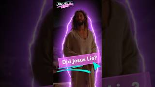 Did Jesus Lie? Check out what he did here 😳😷😱🤷🏻‍♂️🙆🏻‍♂️🤔🔥 #jesus #bible #facts #history #lifestyle