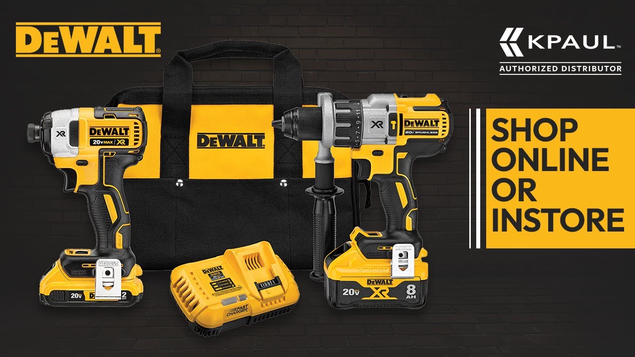 protein Billedhugger Syd DeWALT - DCKSS676D2 Brushless Cordless Combo Kit | Authorized Distributor |  KPaul - Veteran Owned - YouTube