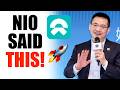NIO Stock President Message to INVESTORS!🚀📈