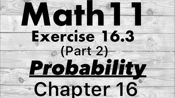 NCERT XI Maths Chap-16.3 | Probability | Probability for Class 11 |part 2