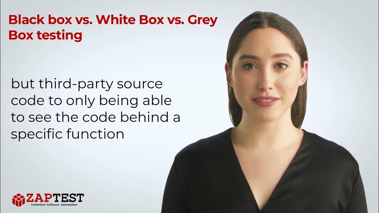 Black box vs White Box vs Grey Box testing YouTube