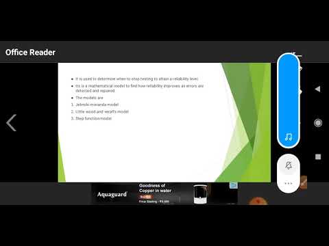 Software: Reliability Growth Modelling