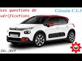 Questions de vérifications - Citroën C3 | Let