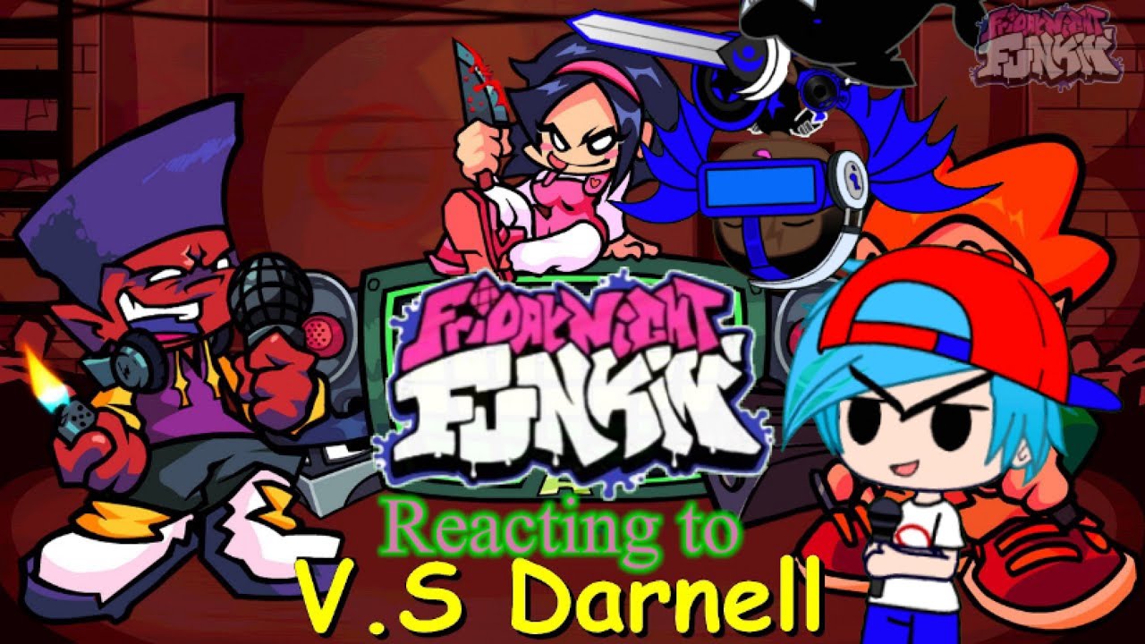 FNF reacting to V.S Darnell @CommunityGame - YouTube