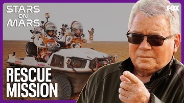 William Shatner Crash Lands On Mars | Stars On Mars