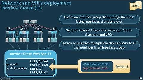 DCNM 11 Module 2 Section 4 Interface group