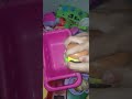 satisfying with unboxing #colr full miniature barbie kitty kitchen fruit set toys video#asmr #shorts