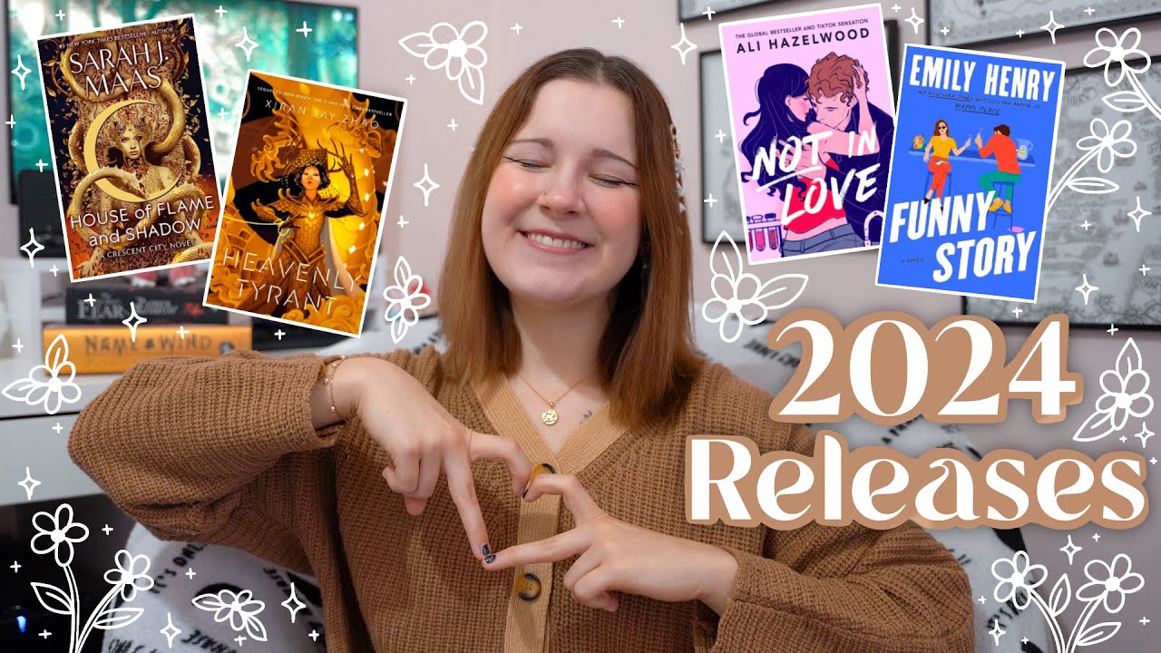 my MOST anticipated book releases of 2024 - YouTube