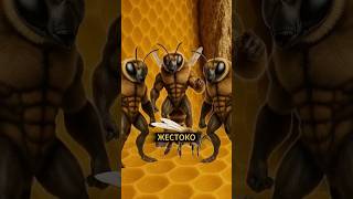 Суровые законы пчёл #факты #хочуфакты #животные #шортс #кино #история #тикток #animals #интересные
