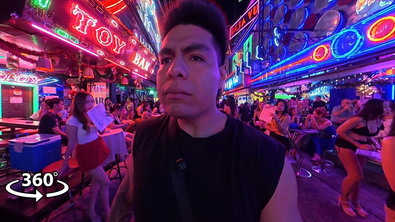 Así es la CALLE DEL PECADO en Bangkok 😈🔥 | Experiencia 360°