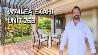 Wailea Ekahi 26B  Tour this ground floor Maui condo with Anthony Sayles