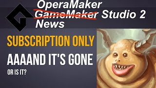 GameMaker Studio 2 Only subscription now - What's the catch? Wealth