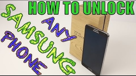 How to Unlock ANY Samsung Phone from EVERY NETWORK (Cricket, MetroPCS, AT&T, T-Mobile, O2, ETC)