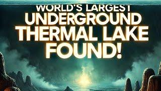 Unbelievable Discovery! World’s Largest Underground Thermal Lake Found 330 Feet Below!🌍🔥