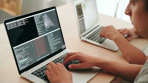 Placeholder Video - Web developers programming (HD)