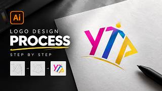 Creating a Professional Logo in Adobe Illustrator | Full Logo Design Process screenshot 3