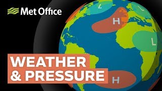 How does atmospheric pressure affect weather?