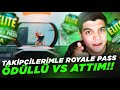 ROYALE PASS ÖDÜLLÜ TAKİPÇİLERİMLE VS ATTIM!! | PUBG Mobile