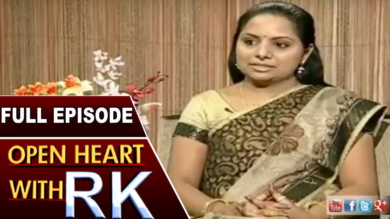 TRS MP Kavitha Open Heart With RK | Full Episode | ABN Telugu