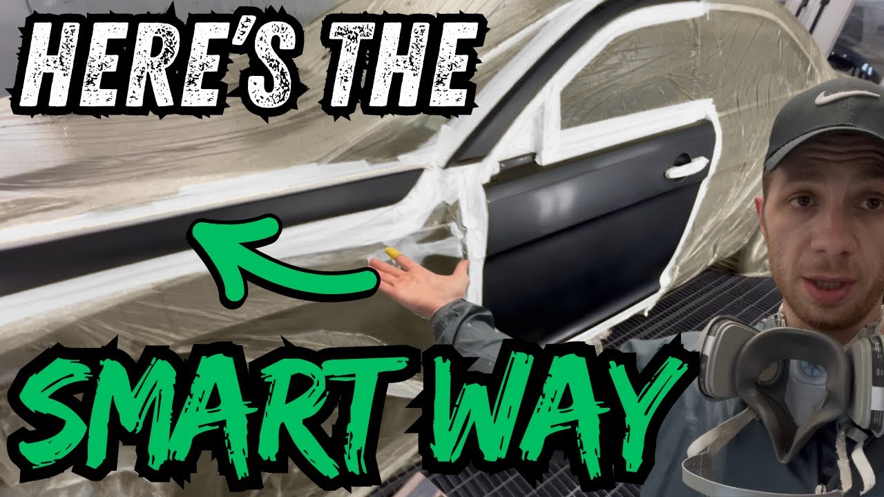 «Как профессионально выполнить SMART-ремонт (идеальный переход по линии кузова)» 🚗🎨