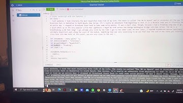 IS - Javascript Project(Grammar Checker) Aryan Mandapati